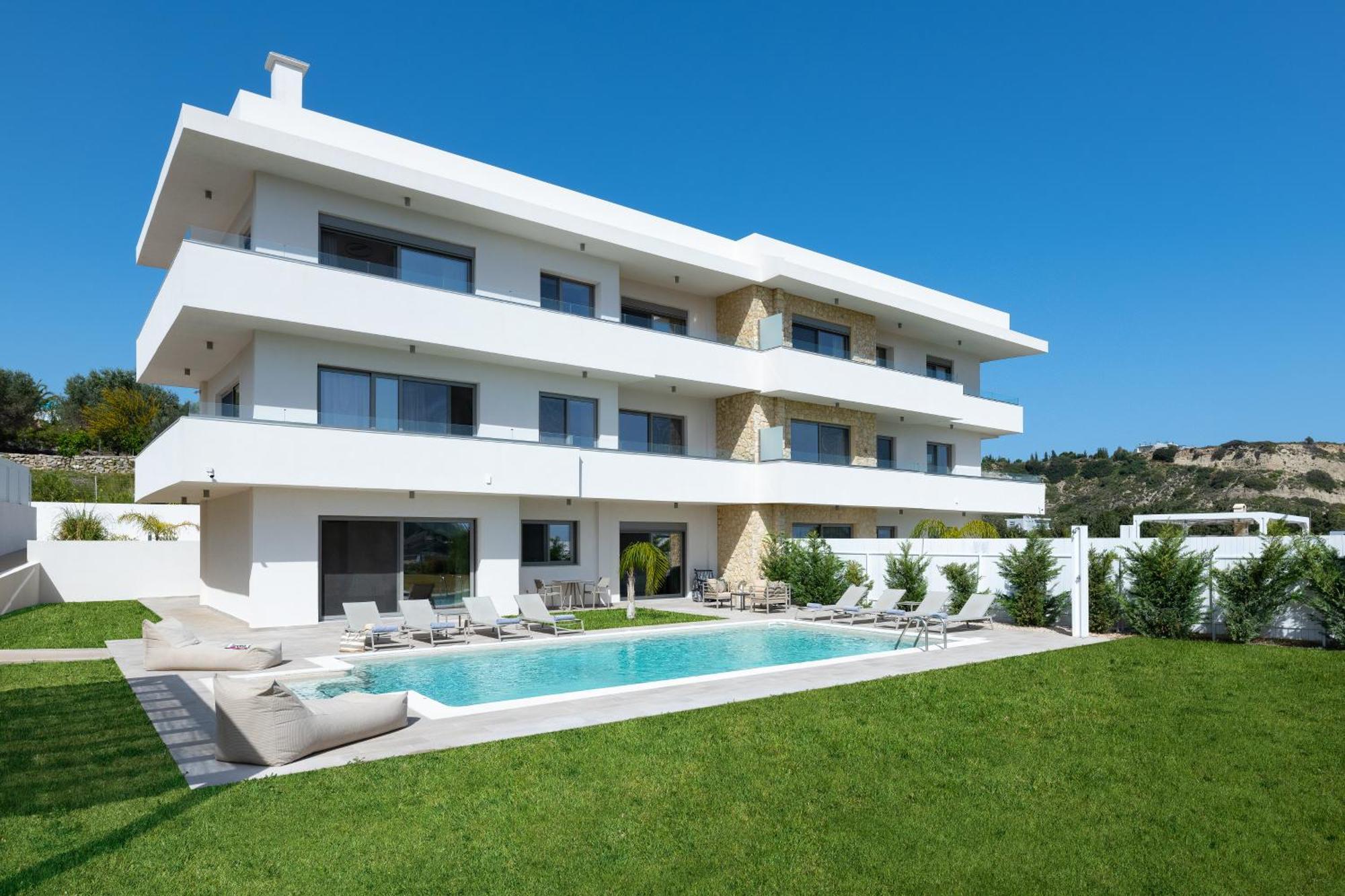 Pantheon Luxury Villas Rhodes Island Afantou Exterior photo
