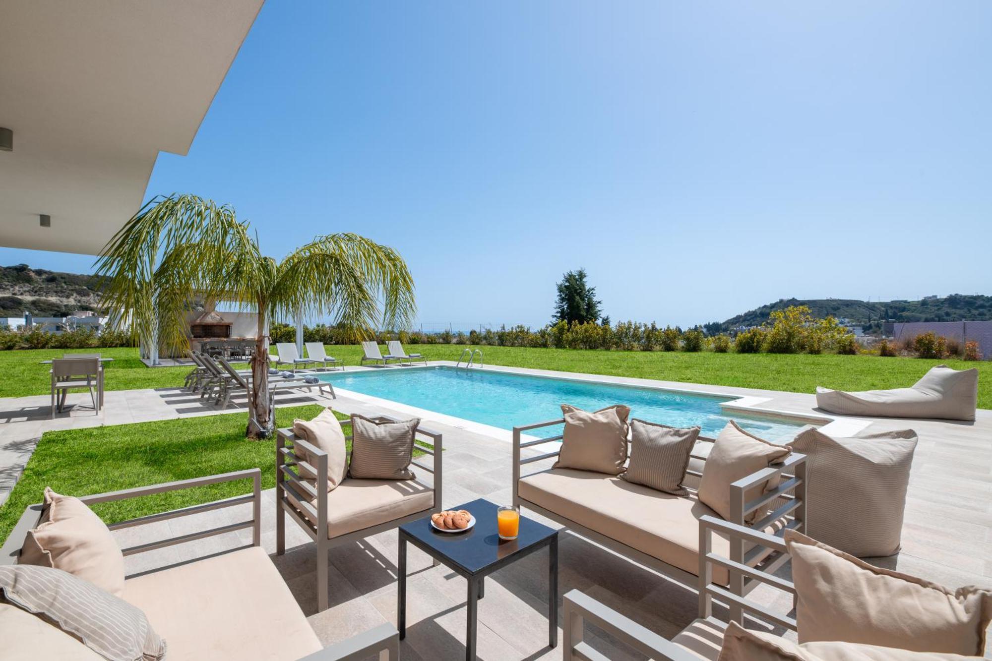 Pantheon Luxury Villas Rhodes Island Afantou Exterior photo